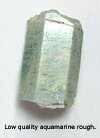 Aquamarine crystal