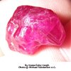 Burma Ruby Rough