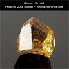 natural zircon crystal
