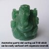 Aventurine Quartz Idol Resembling Emerald