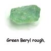 Green Beryl gemstone