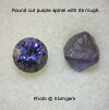 Purple Spinel Gemstone
